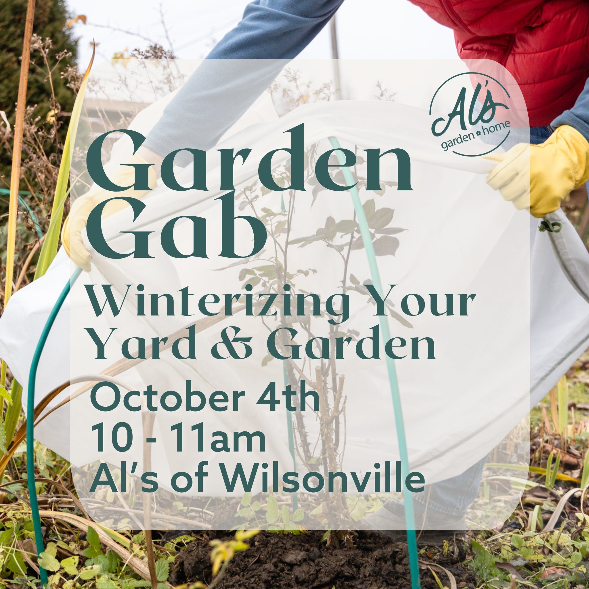Wilsonville Garden Gab: Winterizing Your Yard & Garden