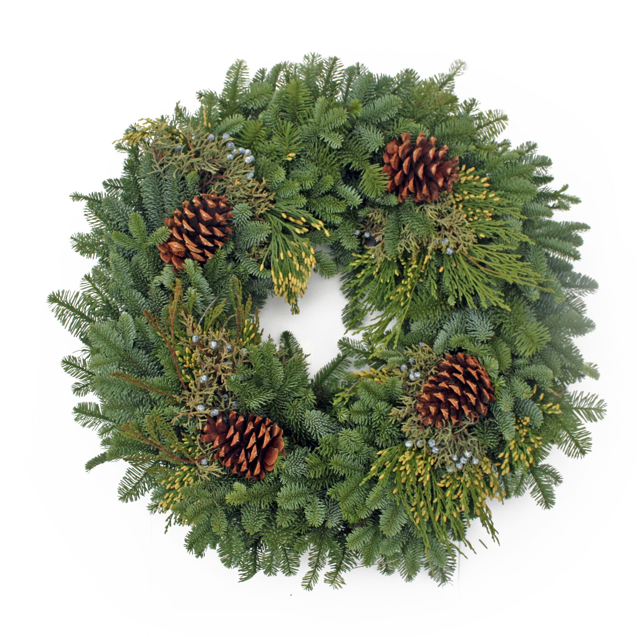 Fresh Holiday Wreath (Standard)